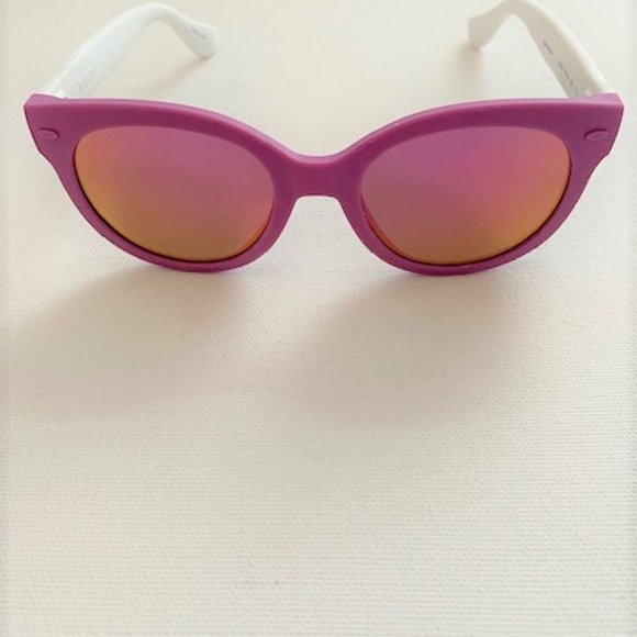 Havaianas Noronha/S 22UVQ Lilac White w/Purple Mirror 47mm Sunglasses - Picture 2 of 4